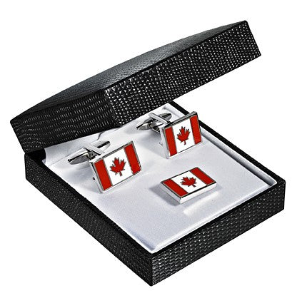 Canadian Flag Cufflink/ Pin